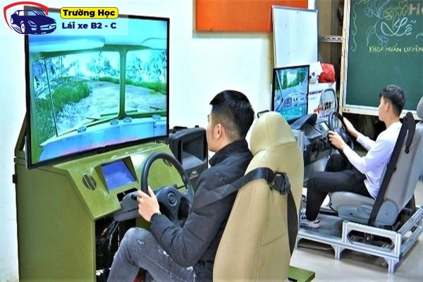 Học lái xe với cabin mô phỏng 3D