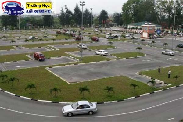 Sơ đồ thi lái xe B2 và thực hành 11 bài thi sa hình