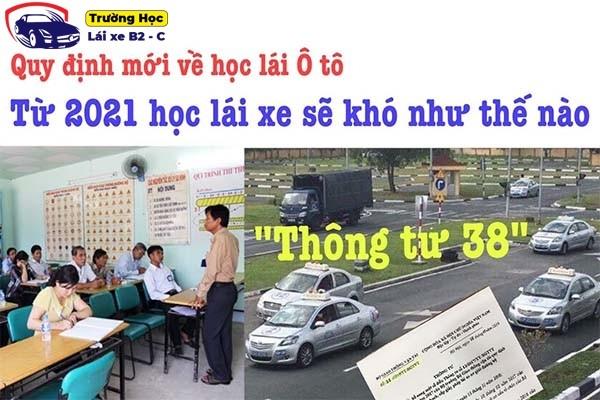 4 quy định mới về thi bằng lái xe ô tô trong năm 2023